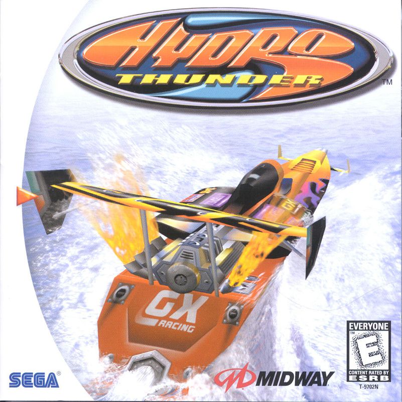 Hydro Thunder box art for Sega Dreamcast